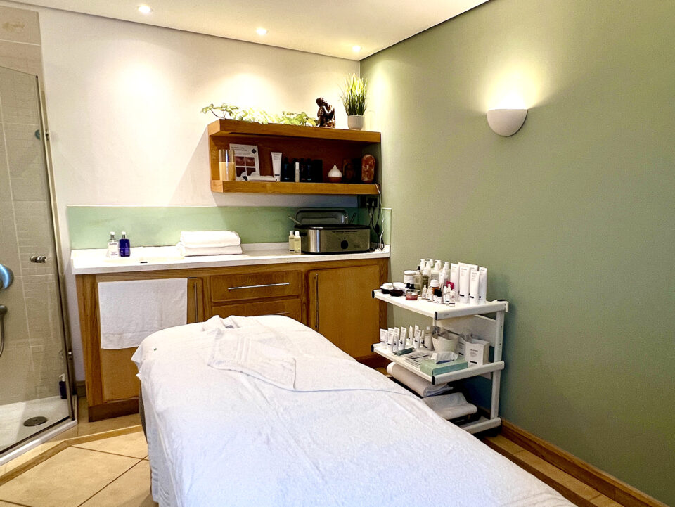 Spa treatment room